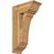Ekena Millwork Legacy Traditional Rough Sawn Bracket w/ Offset Brace, Western Red Cedar, 8"W x 18"D x 30"H BKT0806X18X30LEC01RWR - alternate 1